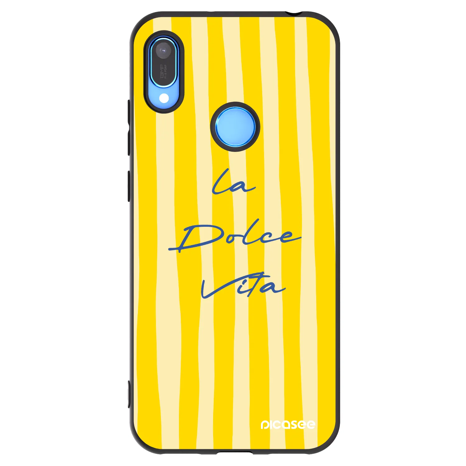Picasee silikonový černý obal pro Huawei Y6 2019 - Ladolcevita
