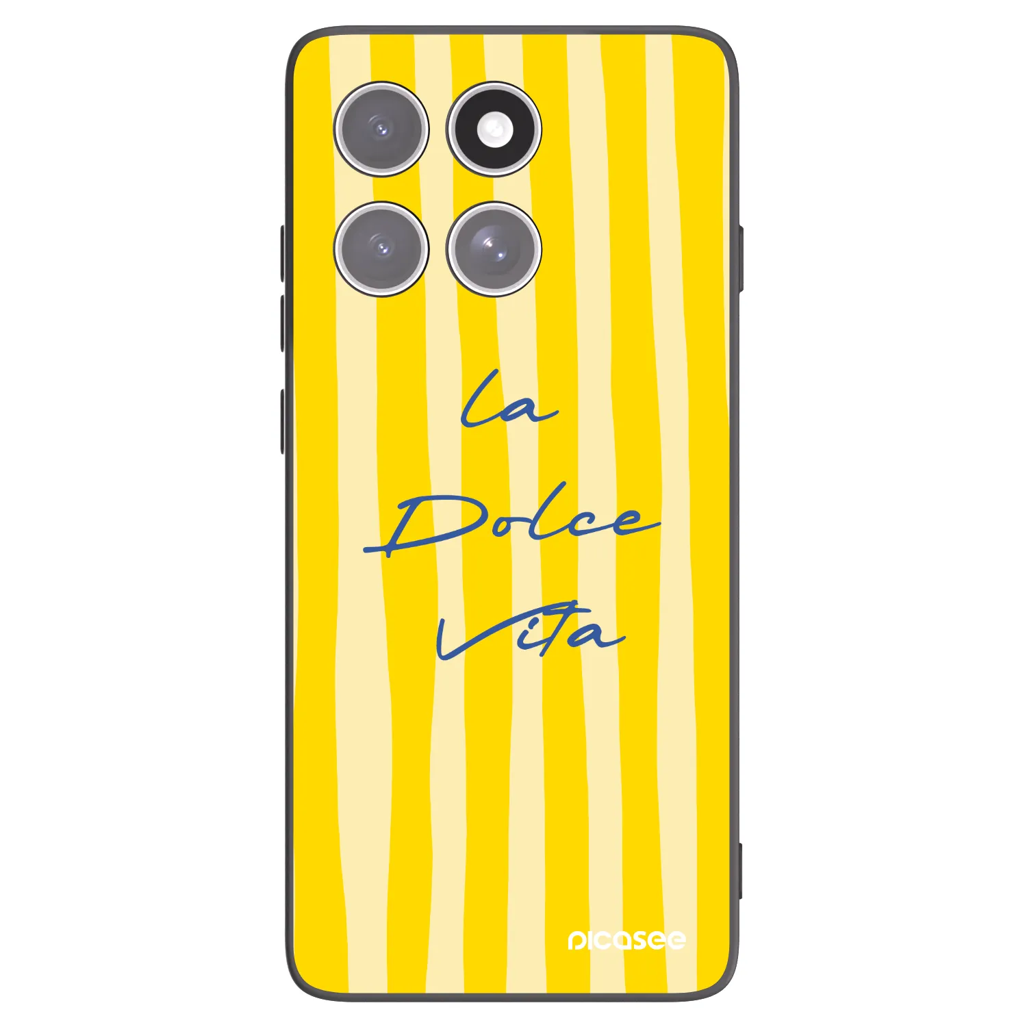 Picasee silikonový černý obal pro Motorola Edge 60 Pro - Ladolcevita