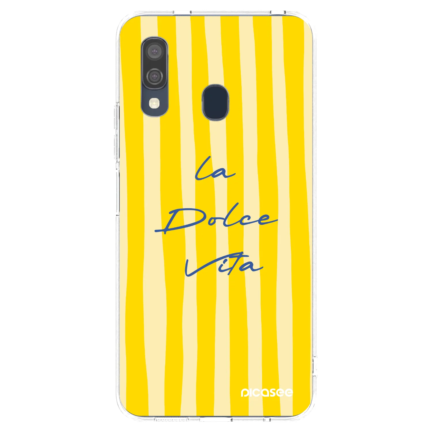 Picasee silikonový průhledný obal pro Samsung Galaxy A40 A405F - Ladolcevita