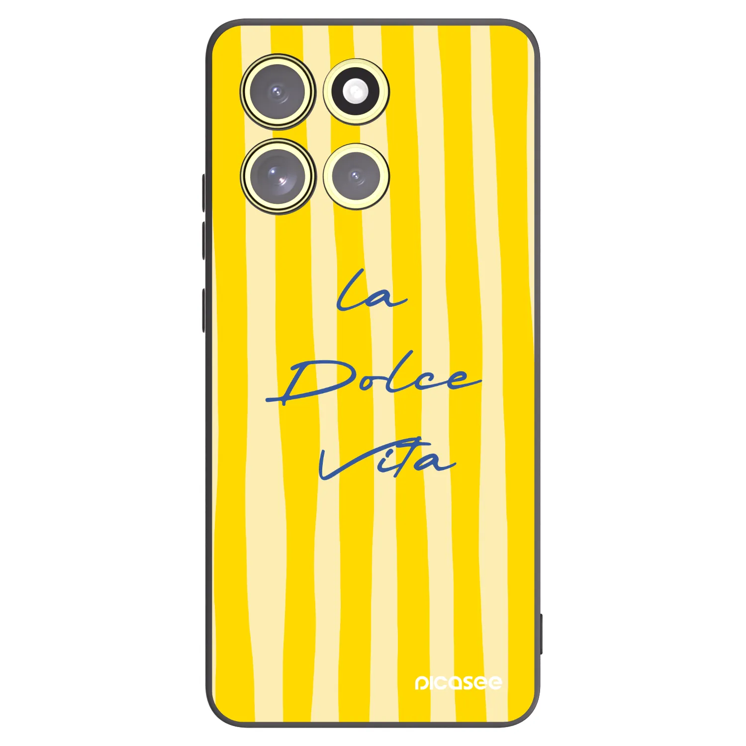 Picasee silikonový černý obal pro Motorola Moto G86 Power 5G - Ladolcevita