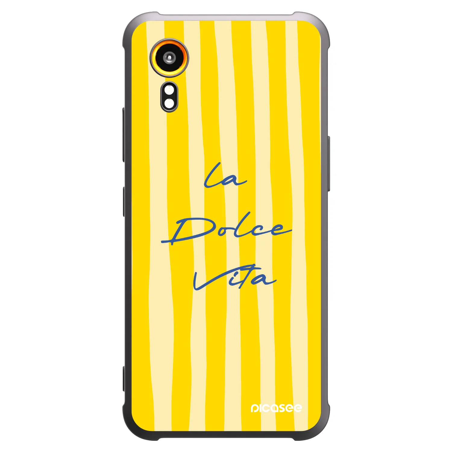 Picasee silikonový černý obal pro Samsung Galaxy Xcover 7 - Ladolcevita