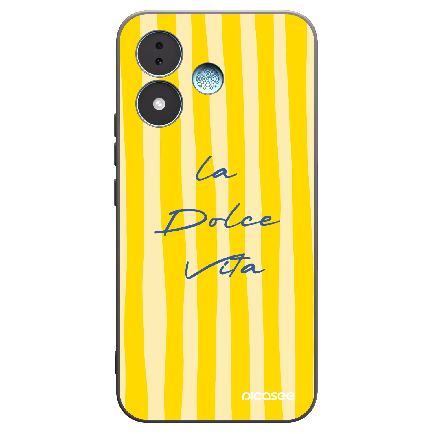 Picasee silikonový černý obal pro Xiaomi Redmi Note 17 5G - Ladolcevita