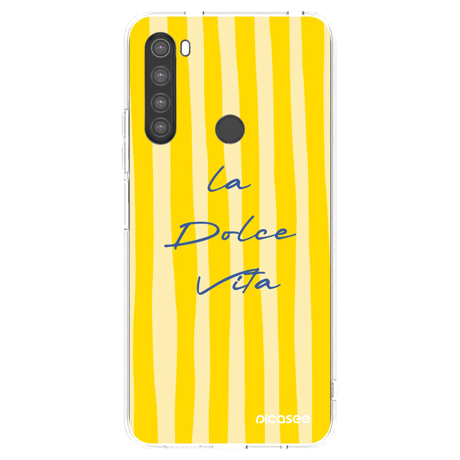 Picasee silikonový průhledný obal pro Xiaomi Redmi Note 8 - Ladolcevita