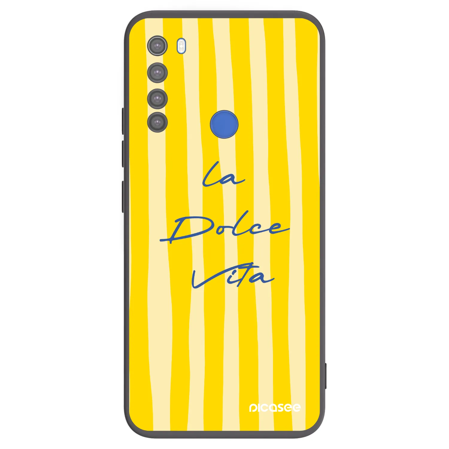 Picasee silikonový černý obal pro Xiaomi Redmi Note 8T - Ladolcevita
