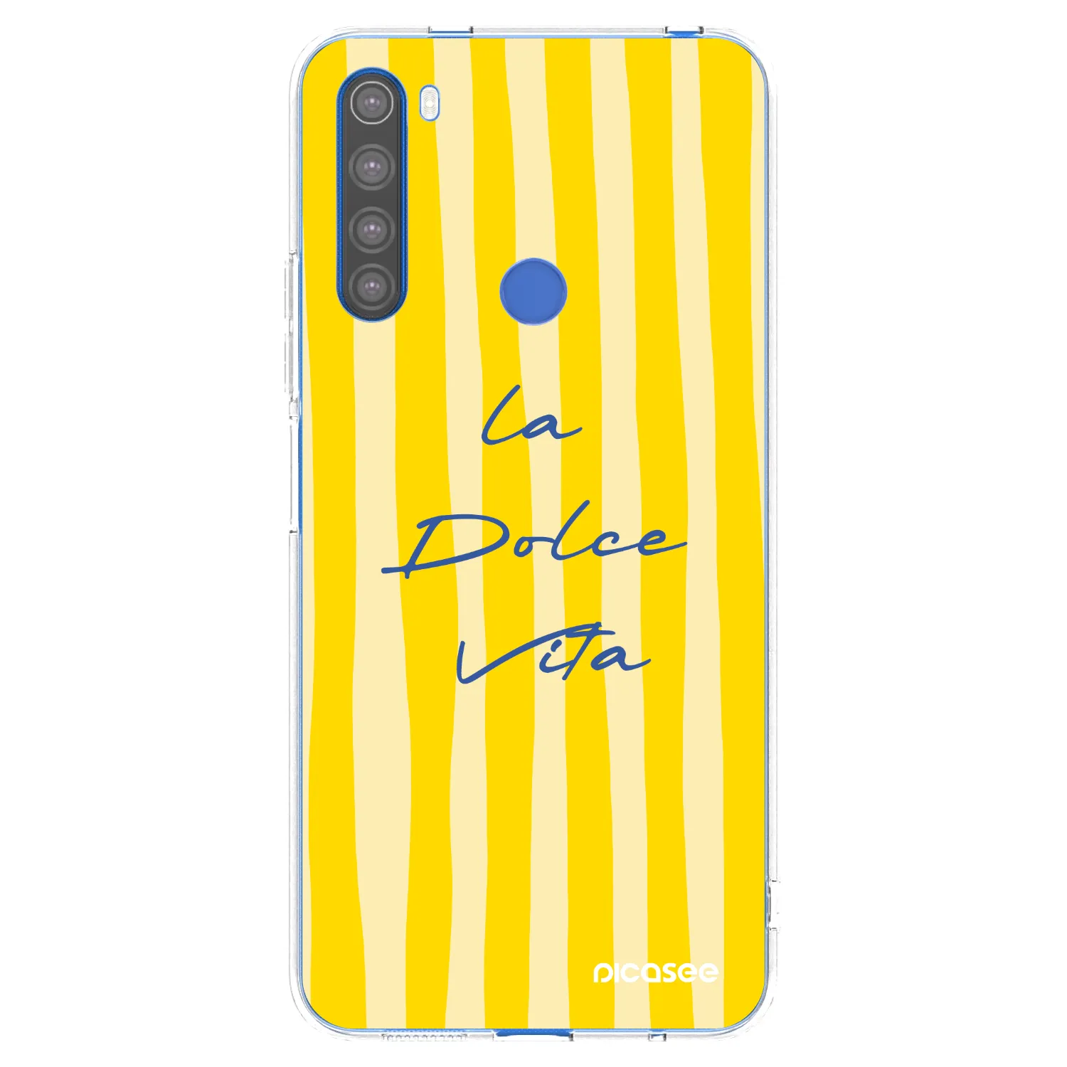 Picasee silikonový průhledný obal pro Xiaomi Redmi Note 8T - Ladolcevita