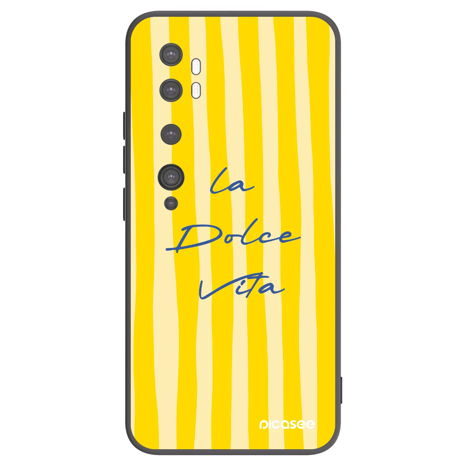 Picasee silikonový černý obal pro Xiaomi Mi Note 10 (Pro) - Ladolcevita
