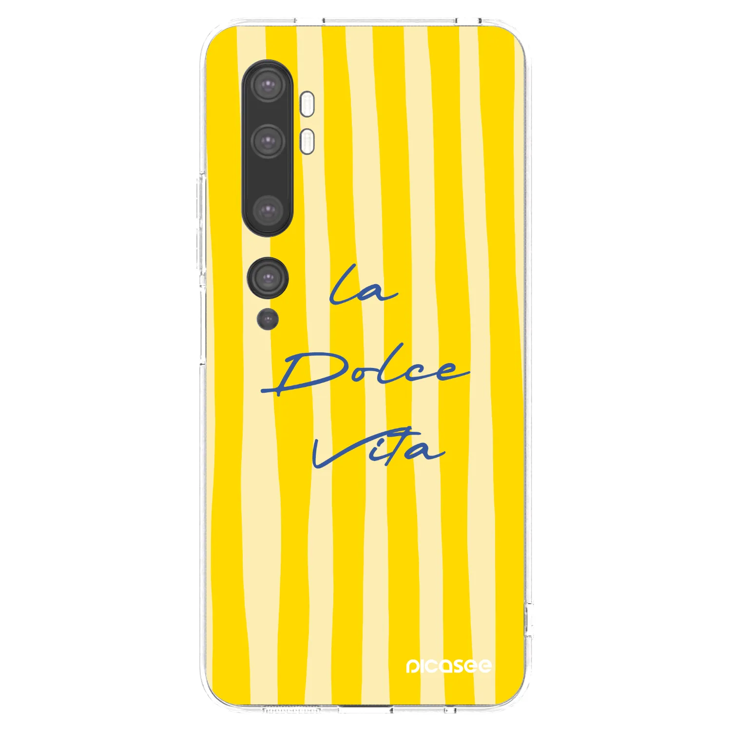Picasee silikonový průhledný obal pro Xiaomi Mi Note 10 (Pro) - Ladolcevita