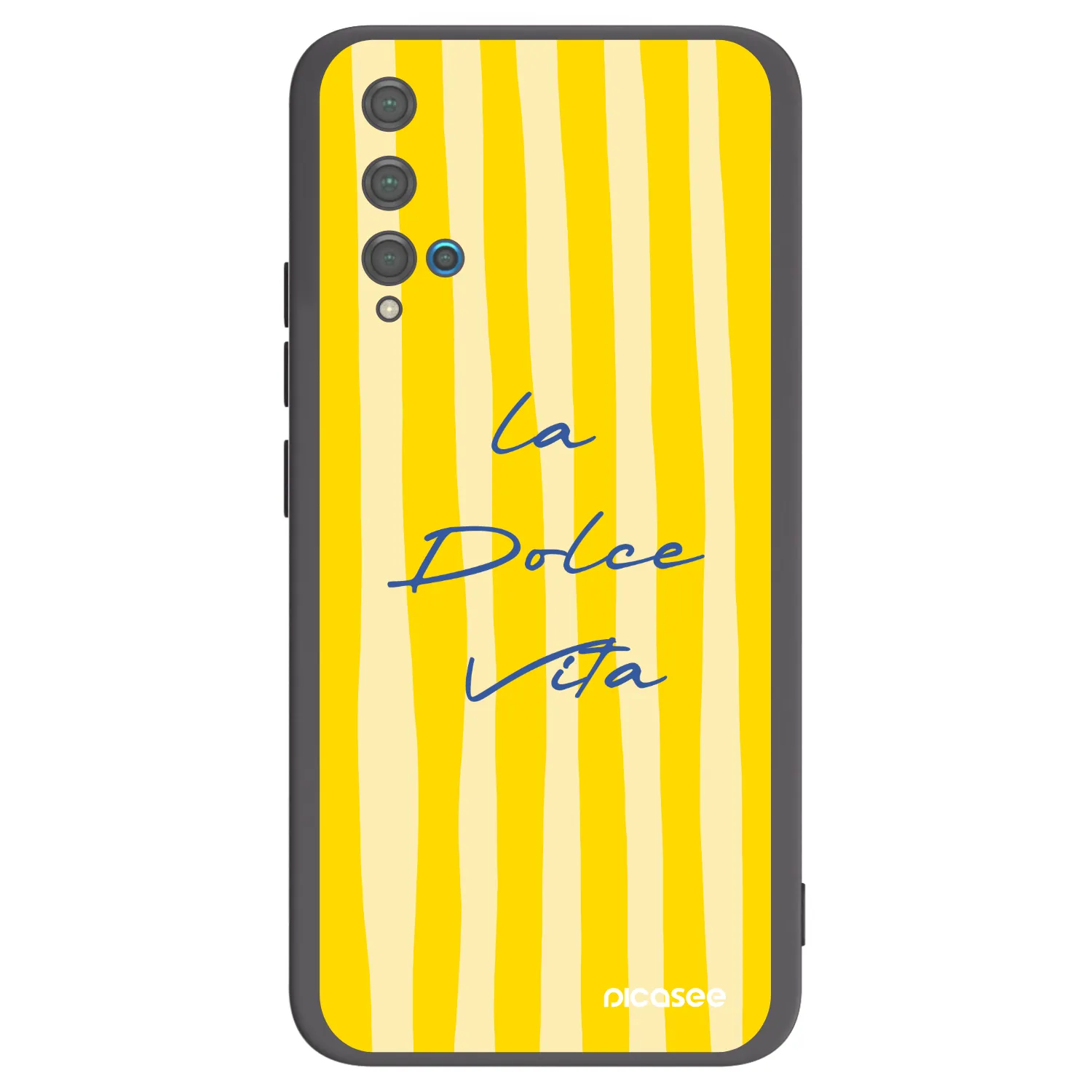 Picasee silikonový černý obal pro Huawei Nova 5T - Ladolcevita