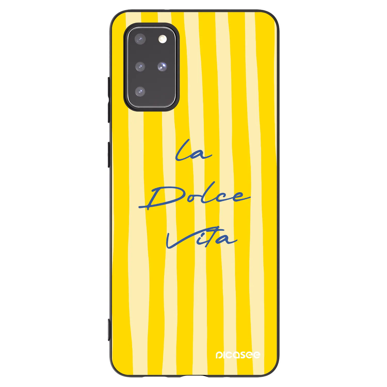 Picasee silikonový černý obal pro Samsung Galaxy S20+ G985F - Ladolcevita