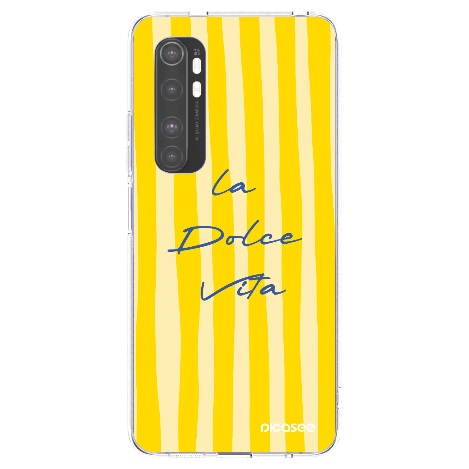 Picasee silikonový průhledný obal pro Xiaomi Mi Note 10 Lite - Ladolcevita
