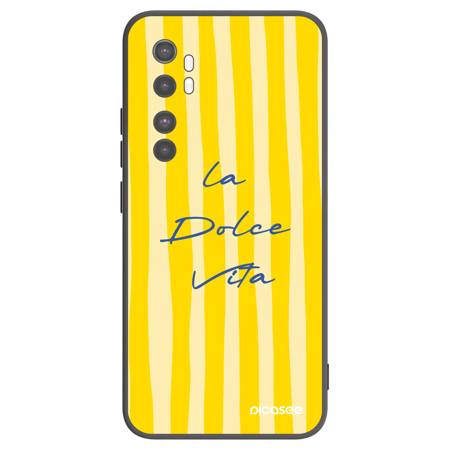 Picasee silikonový černý obal pro Xiaomi Mi Note 10 Lite - Ladolcevita