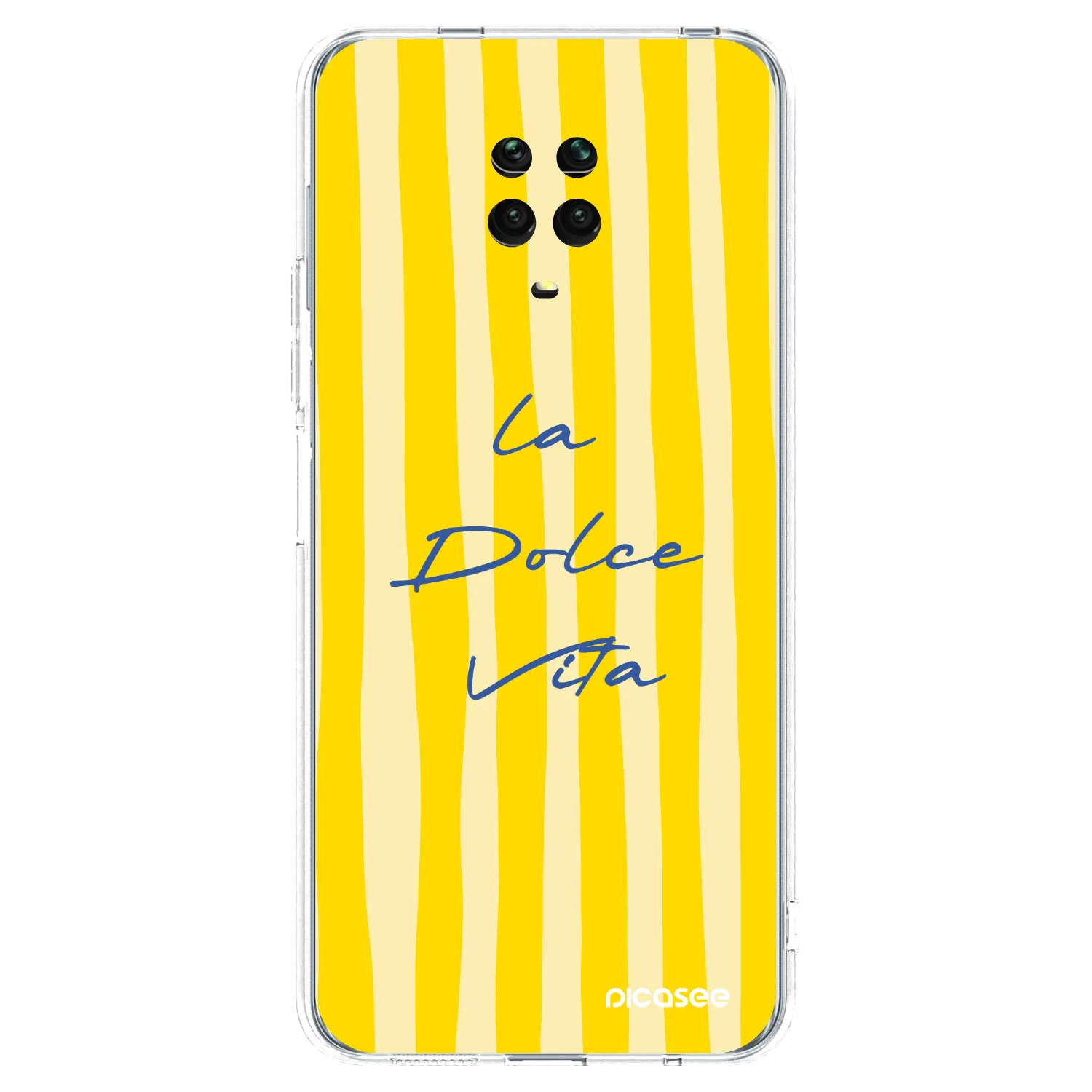 Picasee silikonový průhledný obal pro Xiaomi Redmi Note 9S - Ladolcevita