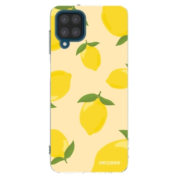 Picasee silikonový průhledný obal pro Samsung Galaxy A12 A125F - Limoncella