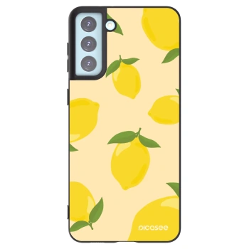 Picasee silikonový černý obal pro Samsung Galaxy S21+ 5G G996F - Limoncella