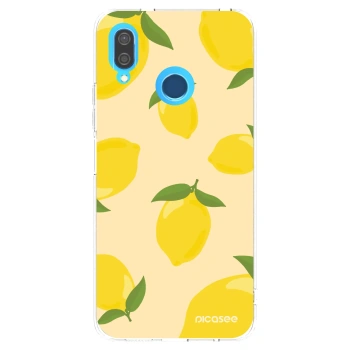 Picasee silikonový průhledný obal pro Huawei P20 Lite - Limoncella