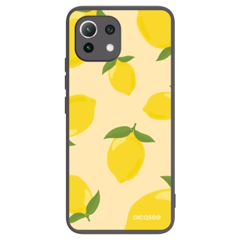 Picasee silikonový černý obal pro Xiaomi Mi 11 Lite - Limoncella