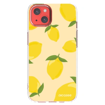 Picasee silikonový průhledný obal pro Apple iPhone 13 - Limoncella