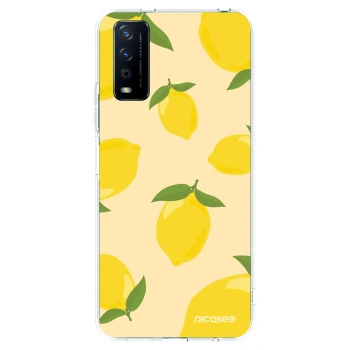 Picasee silikonový průhledný obal pro Vivo Y11s - Limoncella