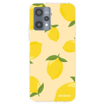 Picasee silikonový průhledný obal pro Realme 9 Pro 5G - Limoncella