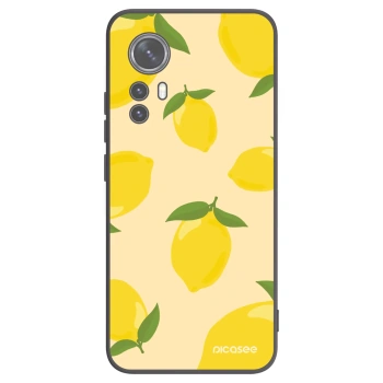 Picasee silikonový černý obal pro Xiaomi 12 - Limoncella