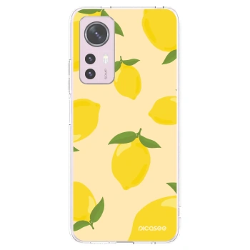 Picasee silikonový průhledný obal pro Xiaomi 12 - Limoncella