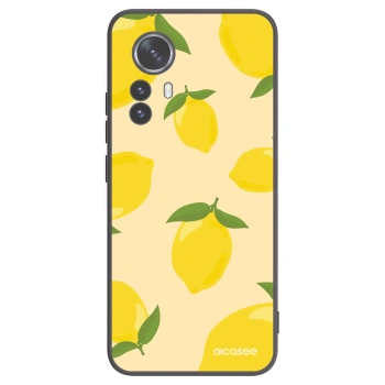 Picasee silikonový černý obal pro Xiaomi 12 Pro - Limoncella