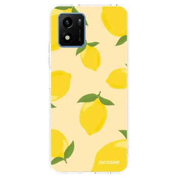 Picasee silikonový průhledný obal pro Vivo Y01 - Limoncella