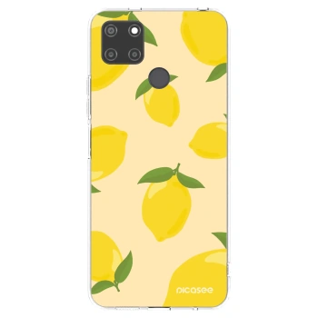 Picasee silikonový průhledný obal pro Realme C21Y - Limoncella