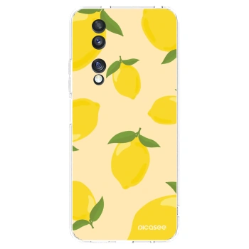Picasee silikonový průhledný obal pro Honor 70 - Limoncella
