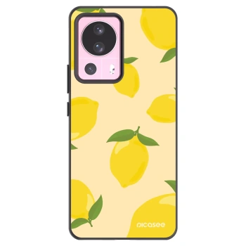 Picasee silikonový černý obal pro Xiaomi 13 Lite - Limoncella