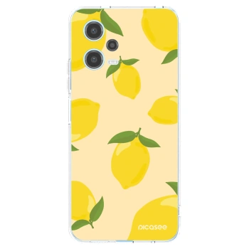 Picasee silikonový průhledný obal pro Xiaomi Redmi Note 12 5G - Limoncella