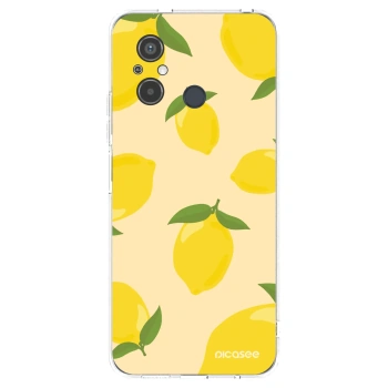 Picasee silikonový průhledný obal pro Xiaomi Redmi 12C - Limoncella