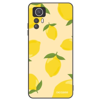 Picasee silikonový černý obal pro Xiaomi Redmi Note 12S - Limoncella