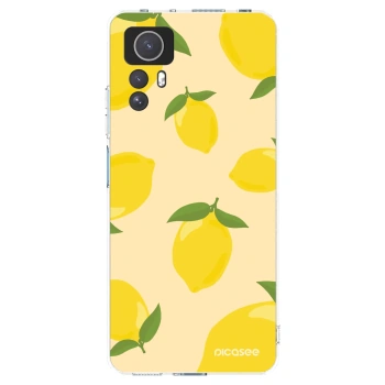 Picasee silikonový průhledný obal pro Xiaomi Redmi Note 12S - Limoncella