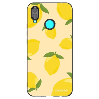 Picasee silikonový černý obal pro Huawei Nova 3 - Limoncella