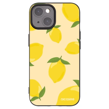 Picasee silikonový černý obal pro Apple iPhone 15 - Limoncella