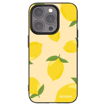 Picasee silikonový černý obal pro Apple iPhone 15 Pro - Limoncella