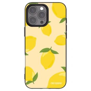 Picasee silikonový černý obal pro Apple iPhone 16 Pro Max - Limoncella