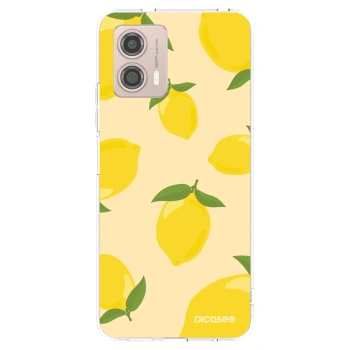 Picasee silikonový průhledný obal pro Motorola Moto G53 5G - Limoncella