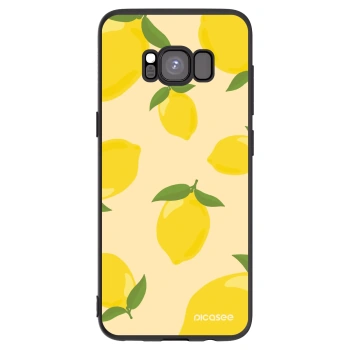 Picasee silikonový černý obal pro Samsung Galaxy S8 G950F - Limoncella