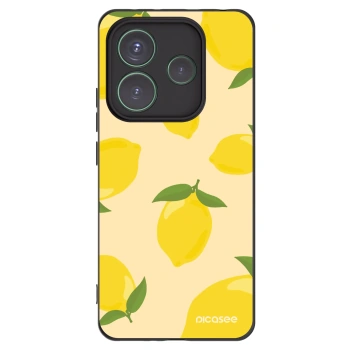 Picasee silikonový černý obal pro Xiaomi Redmi Note 14 5G - Limoncella