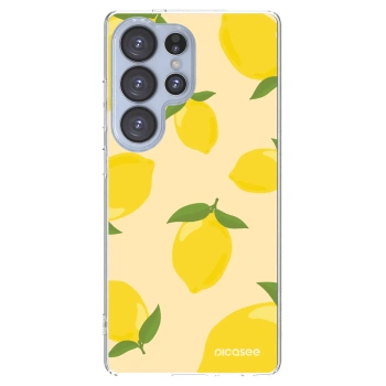 Picasee silikonový průhledný obal pro Samsung Galaxy S25 Ultra 5G - Limoncella