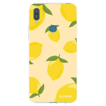 Picasee silikonový průhledný obal pro Huawei Y7 2019 - Limoncella