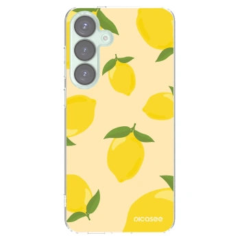 Picasee silikonový průhledný obal pro Samsung Galaxy S25+ 5G - Limoncella