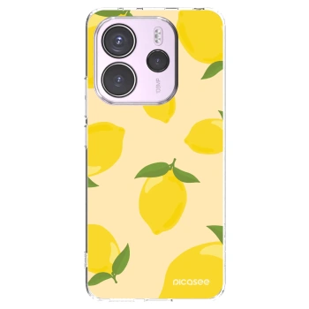 Picasee silikonový průhledný obal pro Xiaomi Redmi Note 14 4G - Limoncella