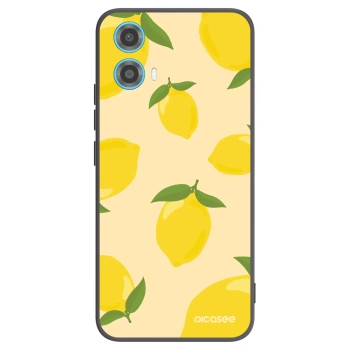 Picasee silikonový černý obal pro Motorola Moto G34 5G - Limoncella