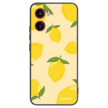 Picasee silikonový černý obal pro Motorola Moto G05 - Limoncella
