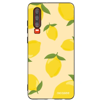Picasee silikonový černý obal pro Huawei P30 - Limoncella