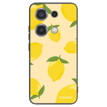 Picasee silikonový černý obal pro Xiaomi Redmi Note 14S - Limoncella