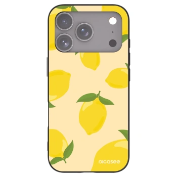 Picasee silikonový černý obal pro Apple iPhone 17 Pro - Limoncella